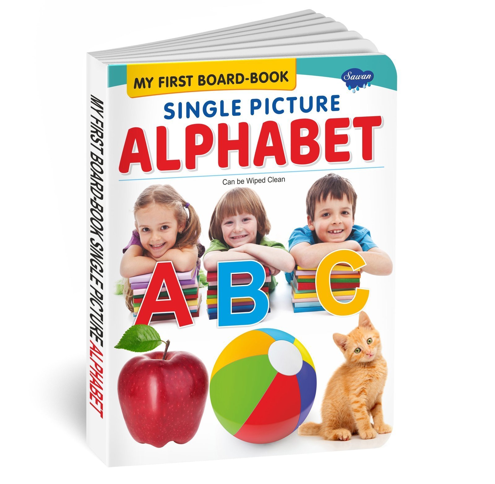 Single Pictures : Alphabet | My First Board-Book | Early Learning Picture Book