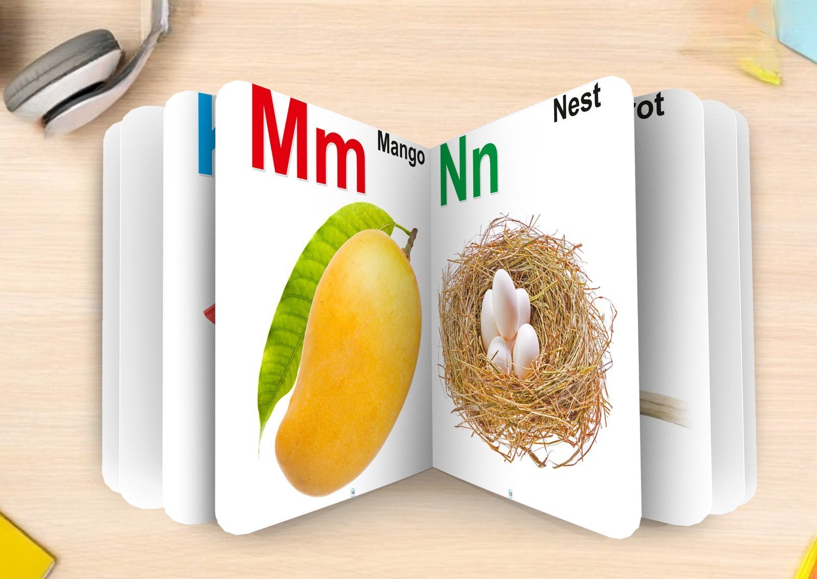 Single Pictures : Alphabet | My First Board-Book | Early Learning Picture Book - Image 6