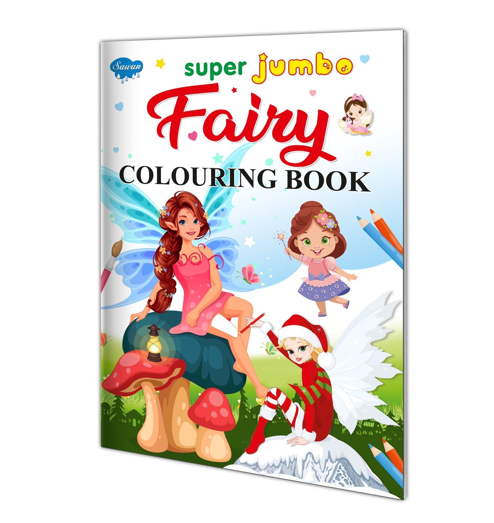 Super Jumbo Fairy Colouring Book | Super Jumbo Colouring Book