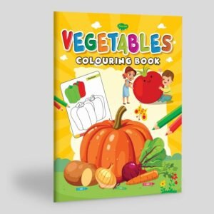 Vegetables Colouring Book | Colouring Books For Chidren | Kids Colouring Book