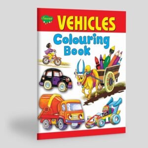 Vehicles Colouring Book | Colouring Books For children | Kids Colouring Book