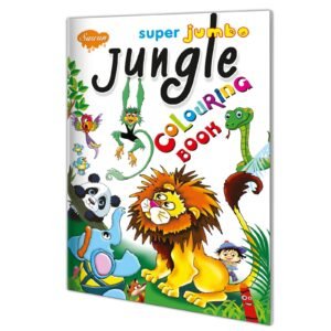 Super Jumbo Jungle Colouring Book | Super Jumbo Colouring Book