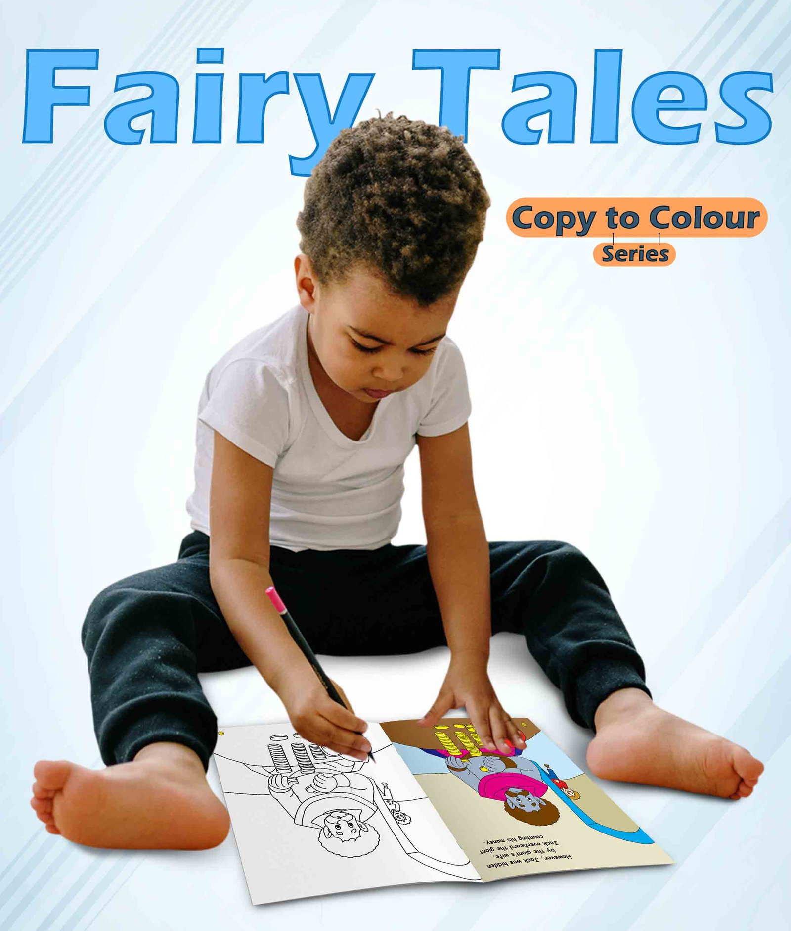 Fairy Tales Copy to Colour: Jack and the Beanstalk - Image 7