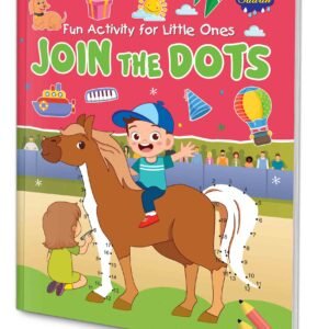 Join the Dots Book Dot to Dot Fun Complete the Picture Creative Dot Drawing Connect and Colour