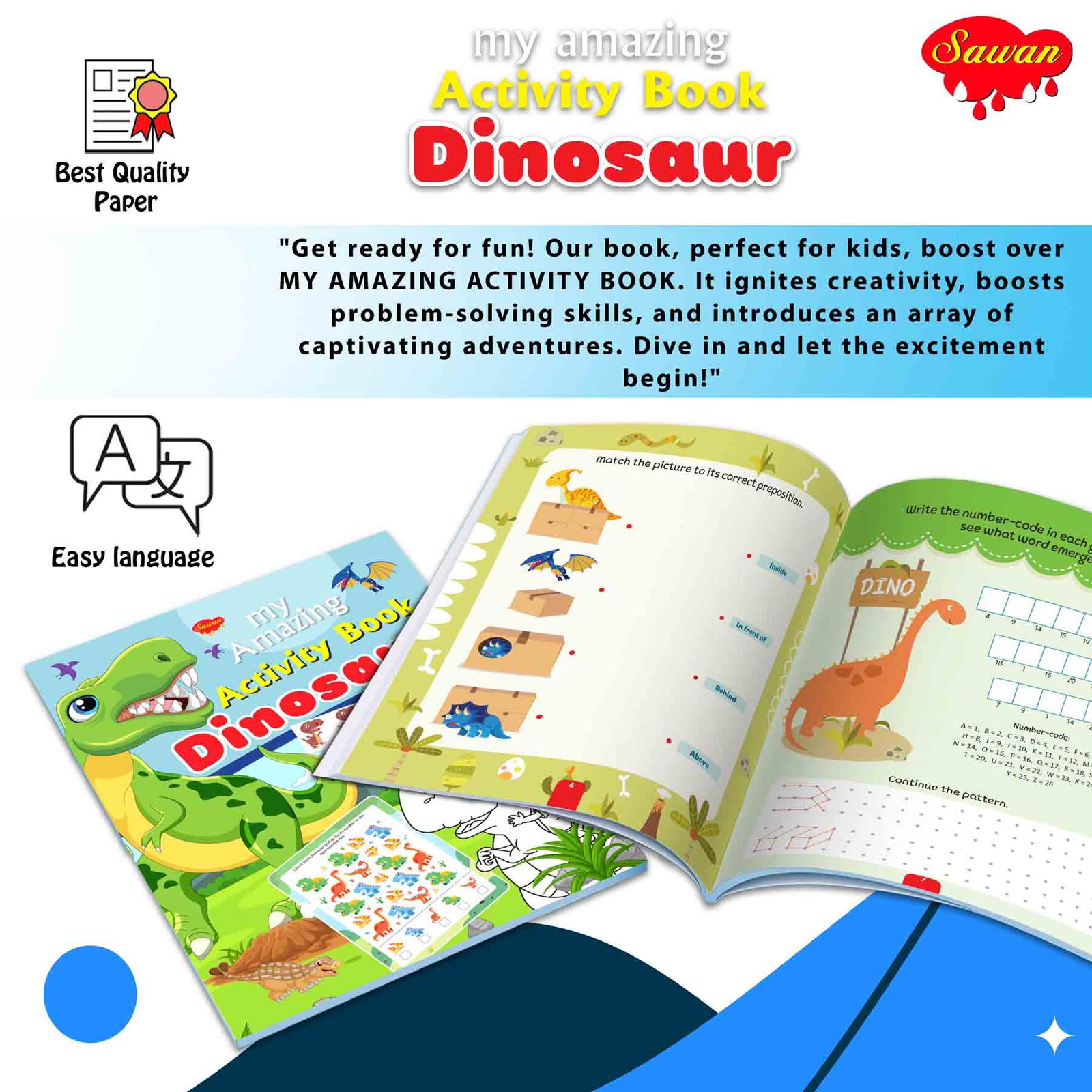 My Amazing Activity Book ?Dinosaur - Image 3