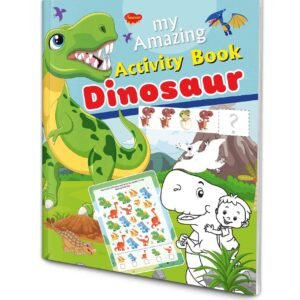 Dinosaur Activity Book Dinosaur Games for Kids Dinosaur Puzzle Book Dinosaur Adventure Book .Dino Activities for Kids