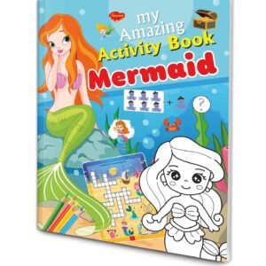 Mermaid Activity Book Amazing Mermaid Activities Mermaid Games for Kids Mermaid Adventure Book Mermaid Puzzle Book Underwater Activity Fun