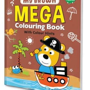 Brown Mega Colouring Book brown Colouring Fun Kids Colouring Activities Fun Art for Kids Colouring Book for Children