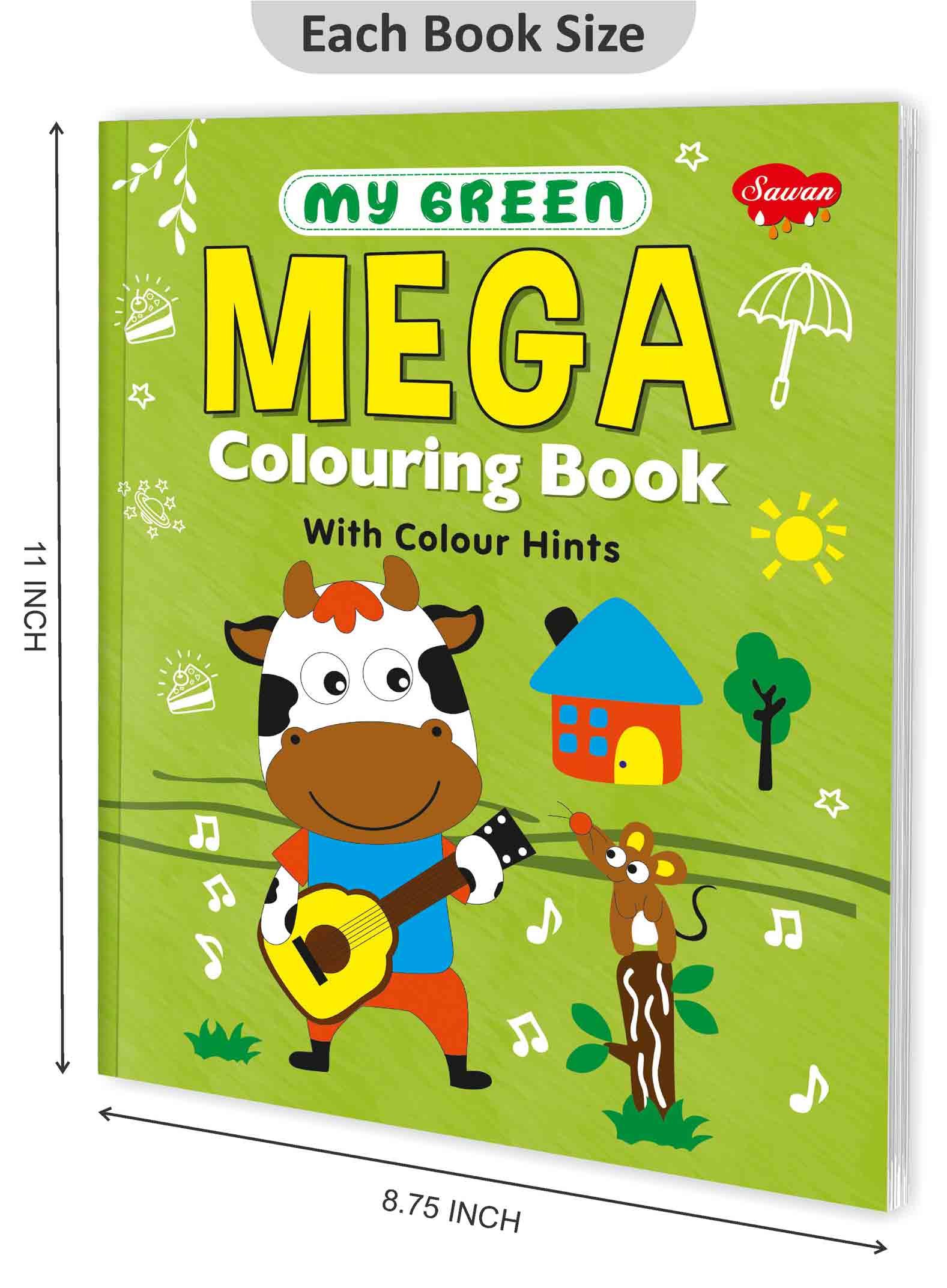 My Green Mega Colouring Book - Image 2