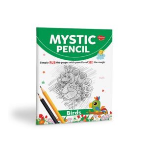 Mystic Pencil Birds Book Bird Sketching Book for Children Birds Art Practice Book Bird Pictures for Drawing Creative Bird Drawing Book Bird Colouring Activity Book