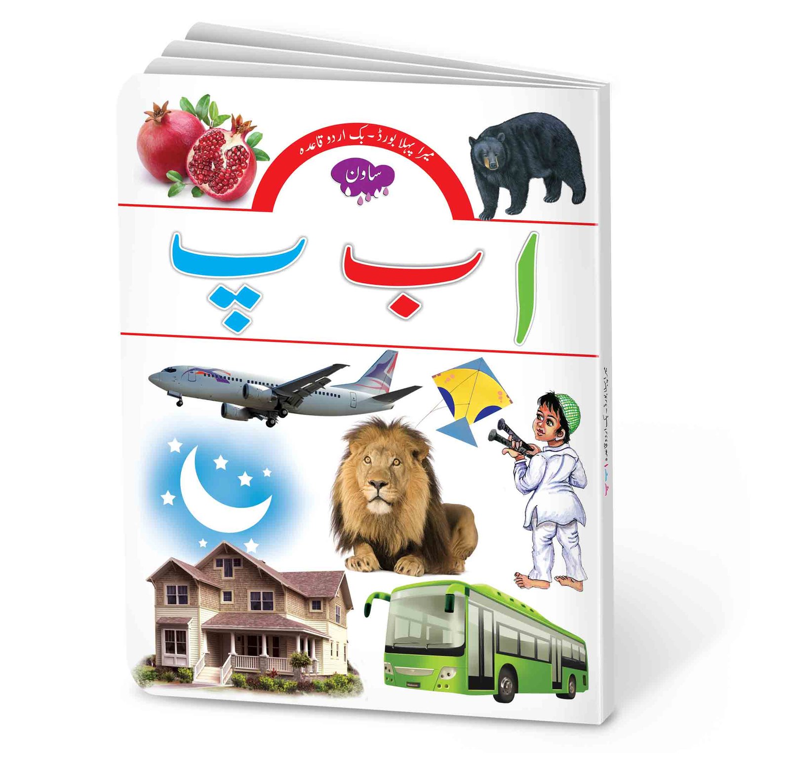 Urdu Qayda Book for Kids Urdu Alphabet Book in Hindi Alif Be Pe Picture Book First Urdu Qayda Book Urdu Alphabet Learning Guide Hindi Urdu Learning Book